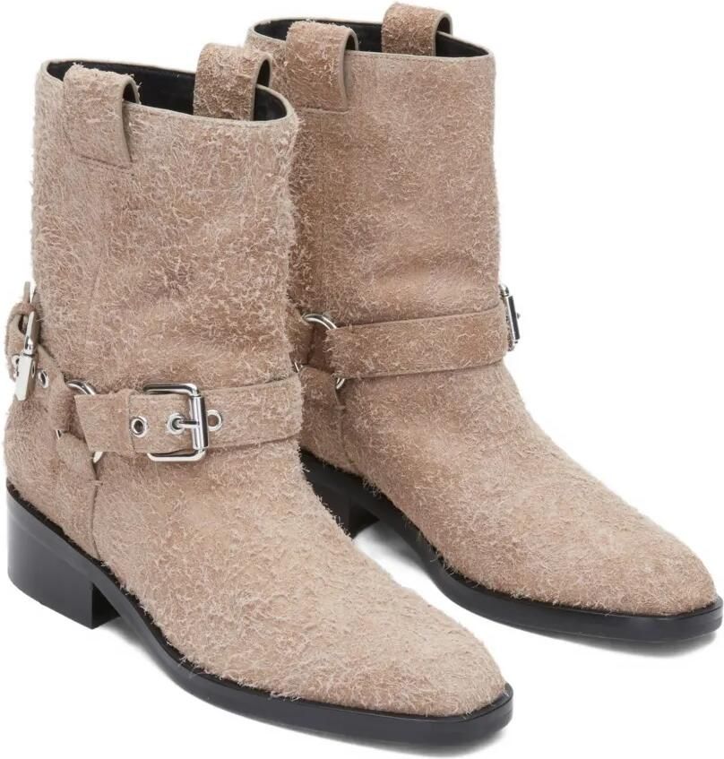 3.1 Phillip Lim Alexa Moto laarzen met harnas Beige - Foto 3