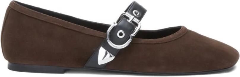 3.1 Phillip Lim Ballerina's met gespbandje Bruin