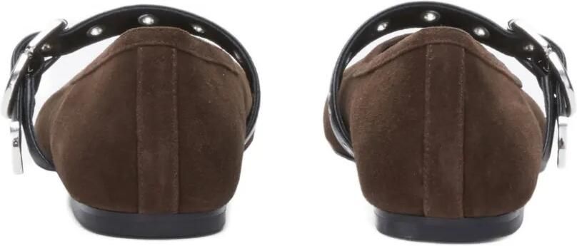 3.1 Phillip Lim Ballerina's met gespbandje Bruin - Foto 4