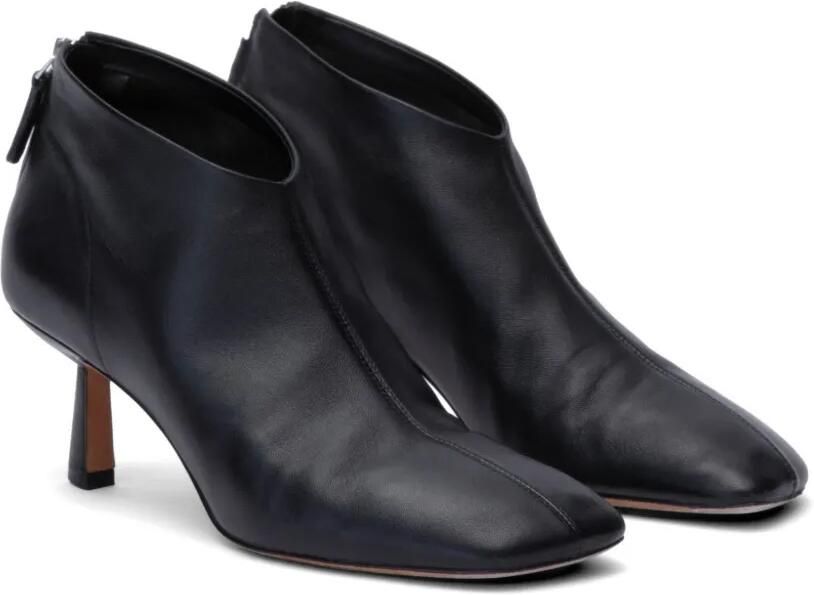 3.1 Phillip Lim Glove leren laarzen met vierkante neus Zwart - Foto 3