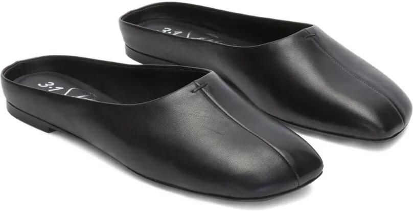 3.1 Phillip Lim ID platte muiltjes Zwart - Foto 3