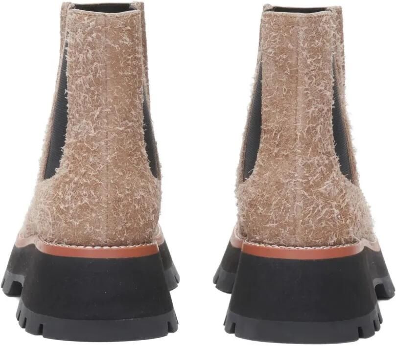3.1 Phillip Lim Kate Chelsea laarzen met textuur Beige - Foto 3