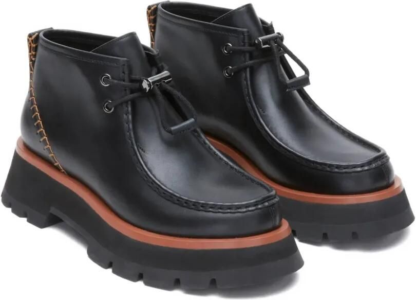 3.1 Phillip Lim Kate laarzen met chunky zool Zwart - Foto 3