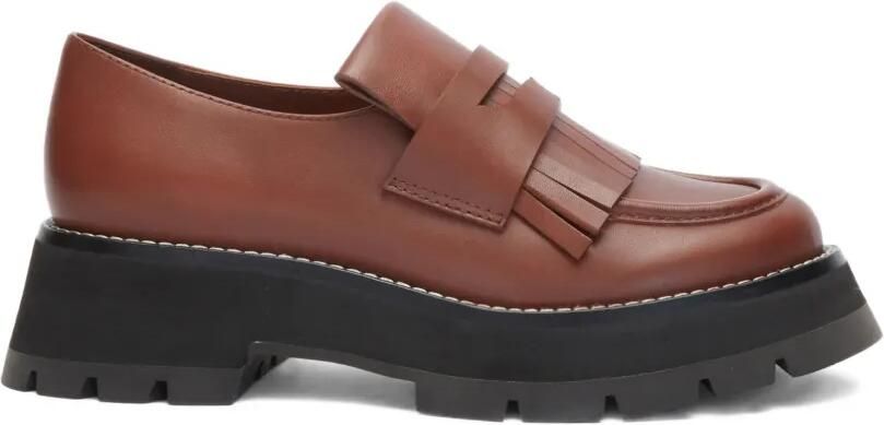 3.1 Phillip Lim Kate leren loafers Bruin