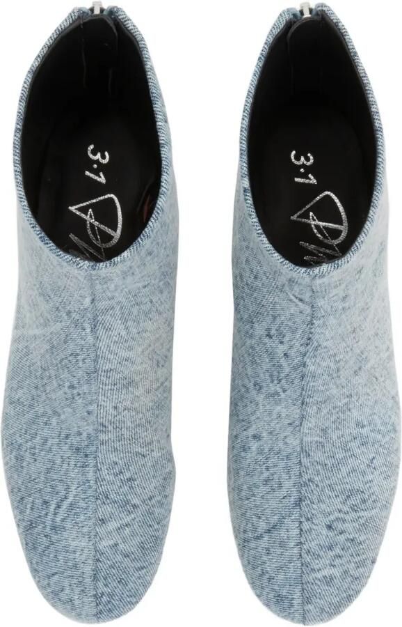 3.1 Phillip Lim Nadia laarzen met blokhak Blauw - Foto 4