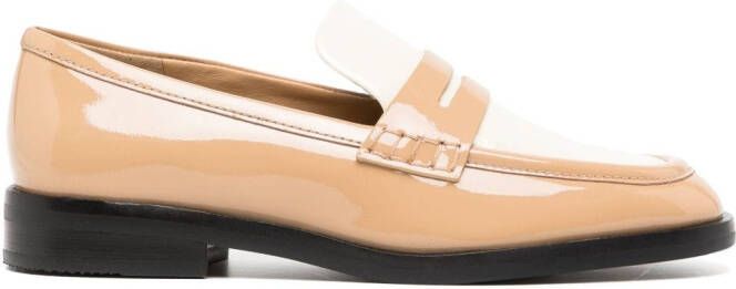 3.1 Phillip Lim Alexa leren loafers Wit