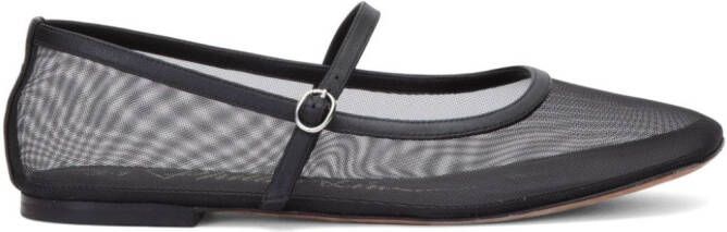 3.1 Phillip Lim ID mesh ballerina's Zwart