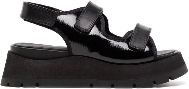 3.1 Phillip Lim Kate leren sandalen Zwart