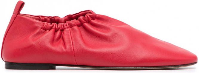 3.1 Phillip Lim Leren slippers Rood
