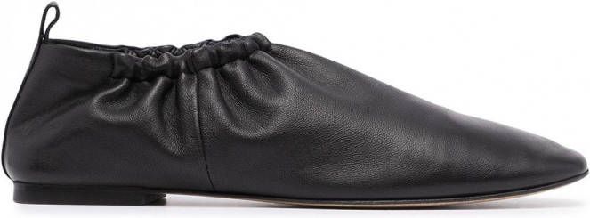 3.1 Phillip Lim Leren slippers Zwart