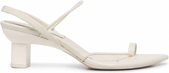 3.1 Phillip Lim Verona leren sandalen Wit