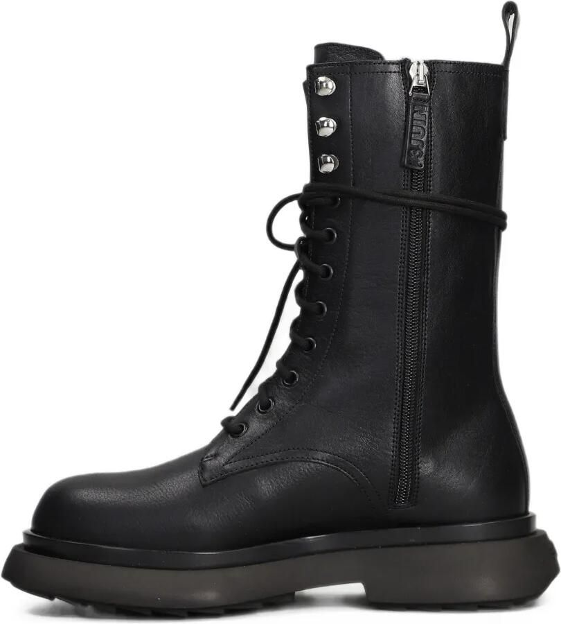 3juin Gio lace-up studded ankle boots Zwart - Foto 2