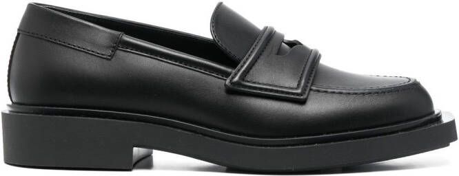 3juin Loafers met ronde neus Zwart