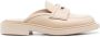 3juin Muiltjes met ronde neus Beige - Thumbnail 1