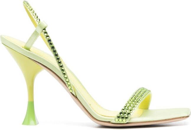 3juin Slingback sandalen Groen