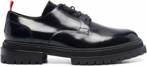424 Oxford veterschoenen Zwart
