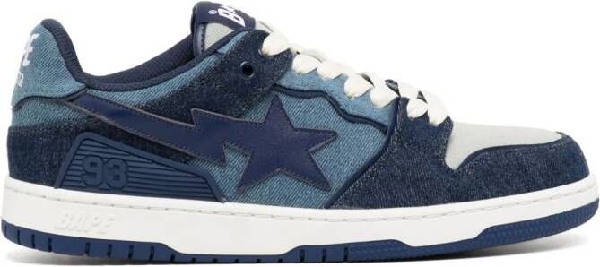 A BATHING APE SK8 STA #2 M2 low-top sneakers Blauw