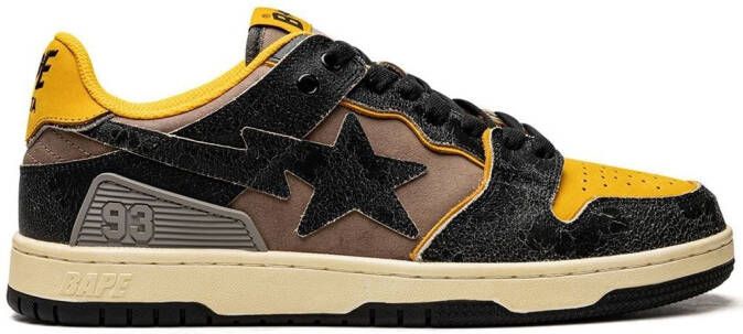 A BATHING APE SK8 STA low-top sneakers Geel