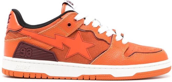 A BATHING APE SK8 STA low-top sneakers Oranje