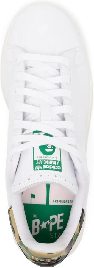 A BATHING APE x adidas Stan Smith sneakers Wit - Foto 4