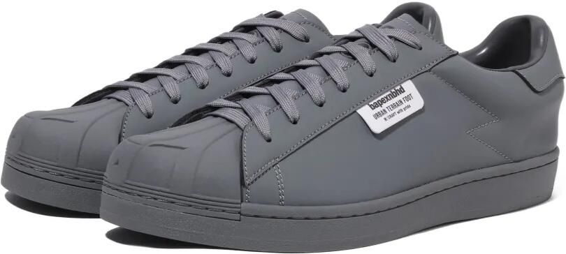 A BATHING APE x NBHD Skull low-top sneakers Grijs