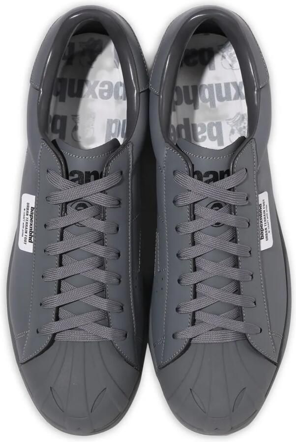 A BATHING APE x NBHD Skull low-top sneakers Grijs - Foto 3