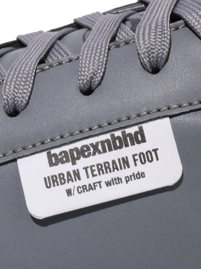A BATHING APE x NBHD Skull low-top sneakers Grijs - Foto 2