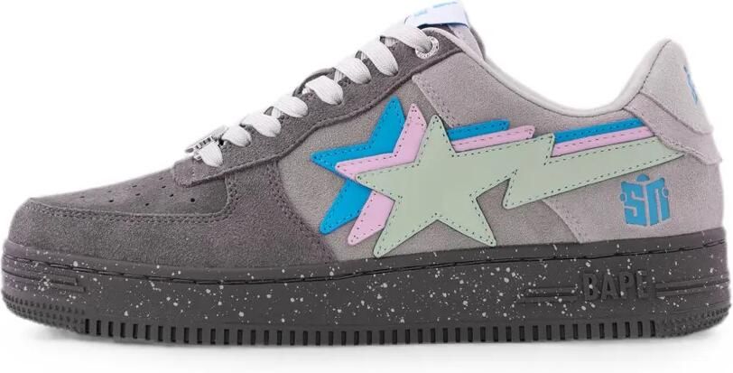 A BATHING APE x Sneaker News Bape Sta Bape sneakers Grijs