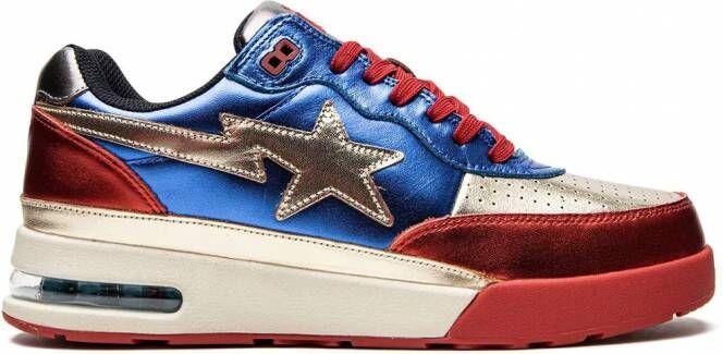 A BATHING APE Road Sta low-top sneakers Blauw