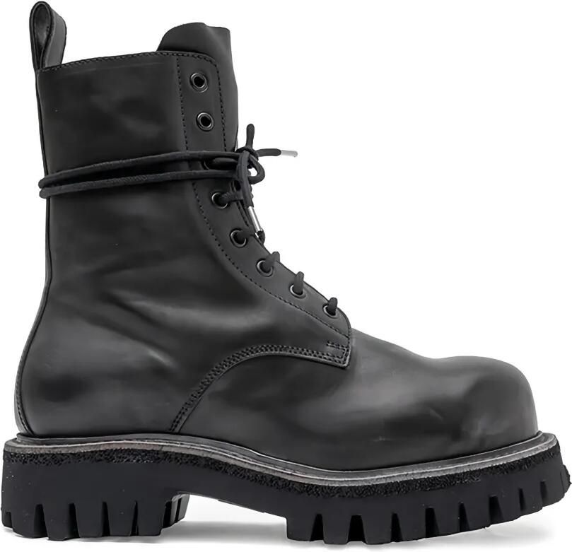 A Diciannoveventitre Combat boots Zwart