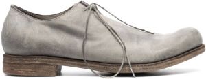 A Diciannoveventitre Leren Derby schoenen Grijs