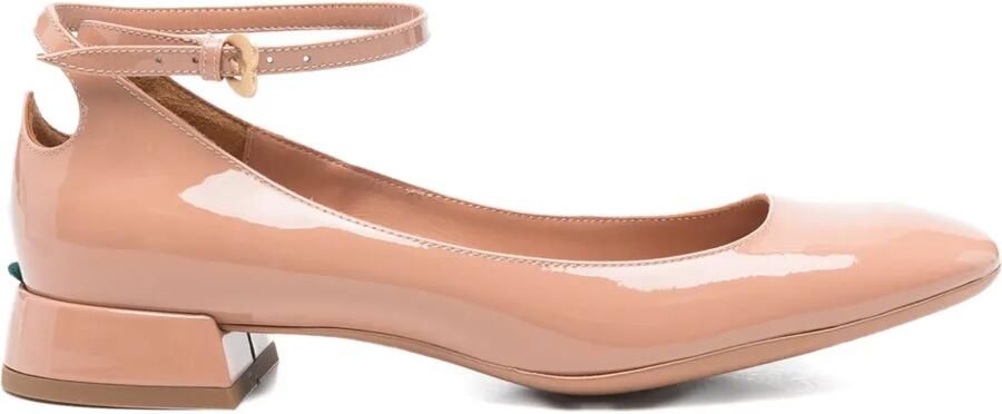 A.Bocca 25 mm lakleren pumps Roze