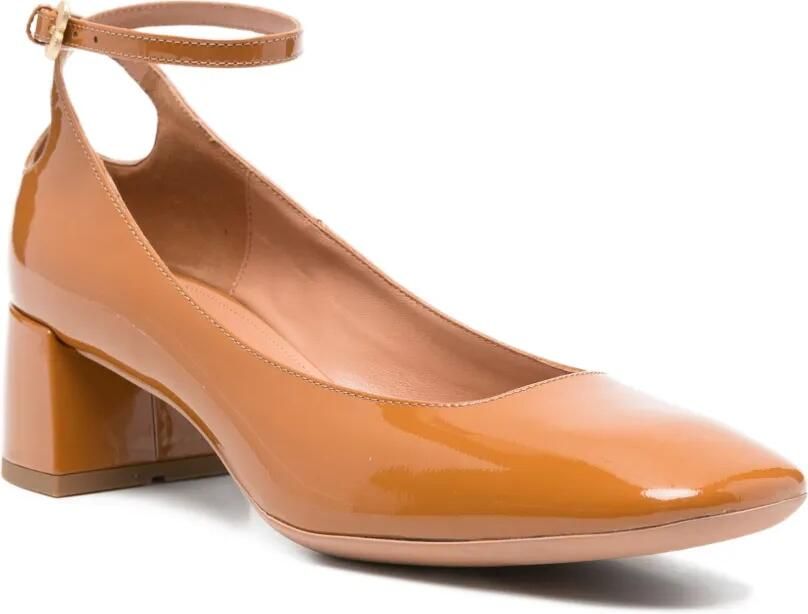 A.Bocca Back to Love pumps met enkelbandje Bruin