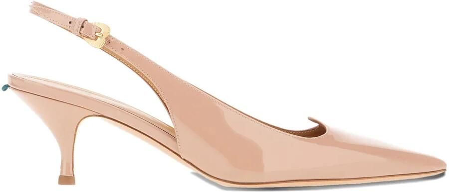 A.Bocca Leren pumps Beige