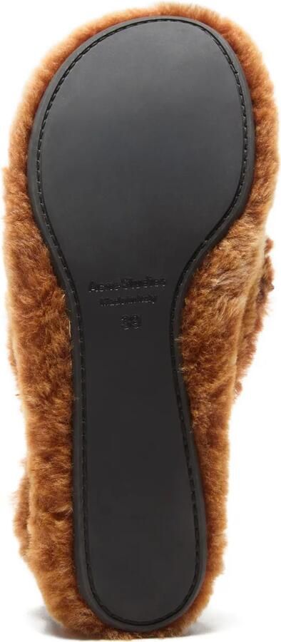 Acne Studios Lammy loafers Bruin - Foto 4