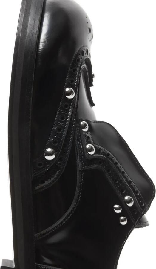 Acne Studios Leren derby schoenen verfraaid met studs Zwart - Foto 3