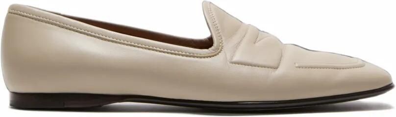 Acne Studios Leren loafers Beige