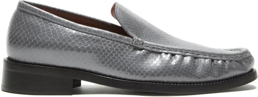 Acne Studios Leren loafers Grijs