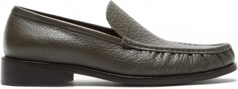 Acne Studios Leren loafers Groen