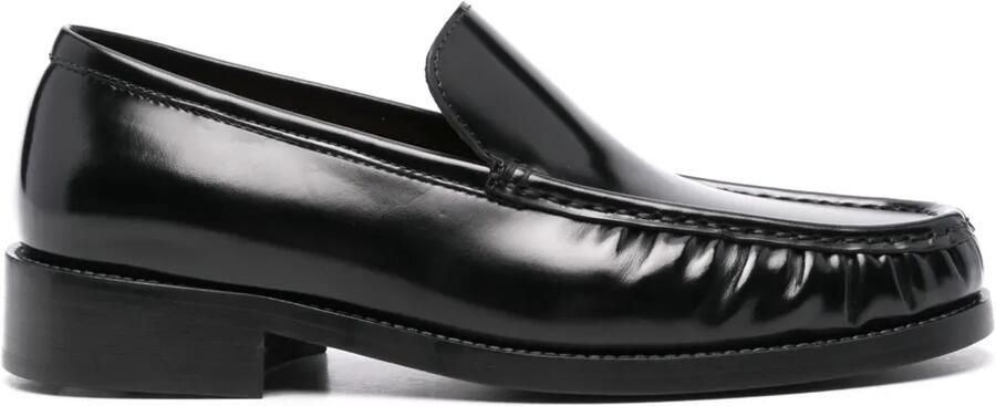 Acne Studios Leren loafers Zwart