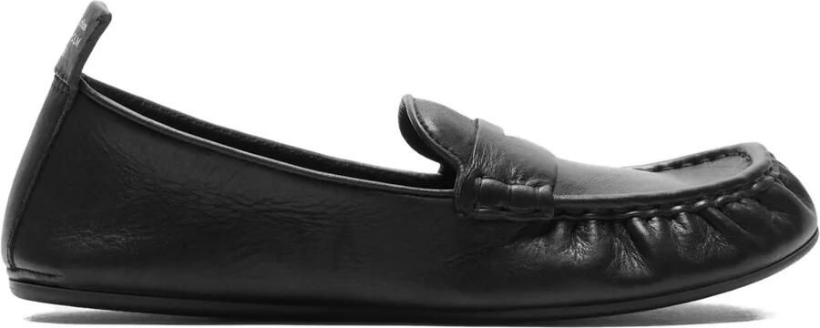 Acne Studios Leren loafers Zwart