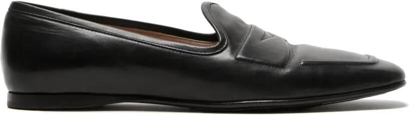 Acne Studios Leren loafers Zwart
