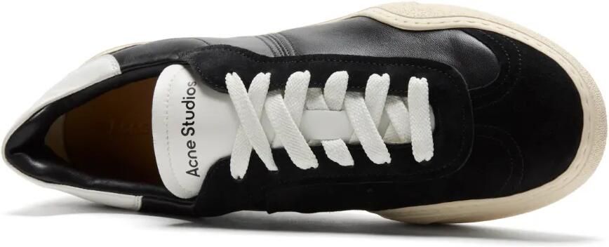 Acne Studios Leren sneakers in zwart wit - Foto 4