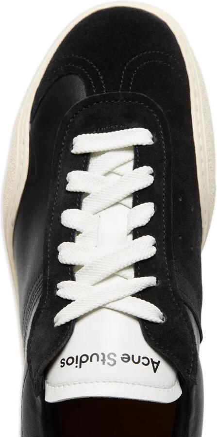 Acne Studios Leren sneakers in zwart wit - Foto 3