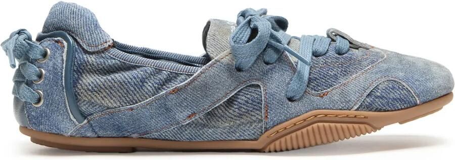 Acne Studios Leren veterschoenen Blauw