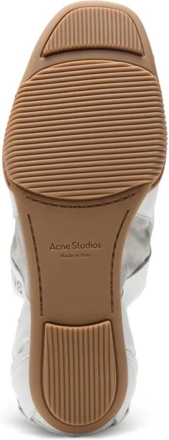 Acne Studios Leren veterschoenen Wit - Foto 5