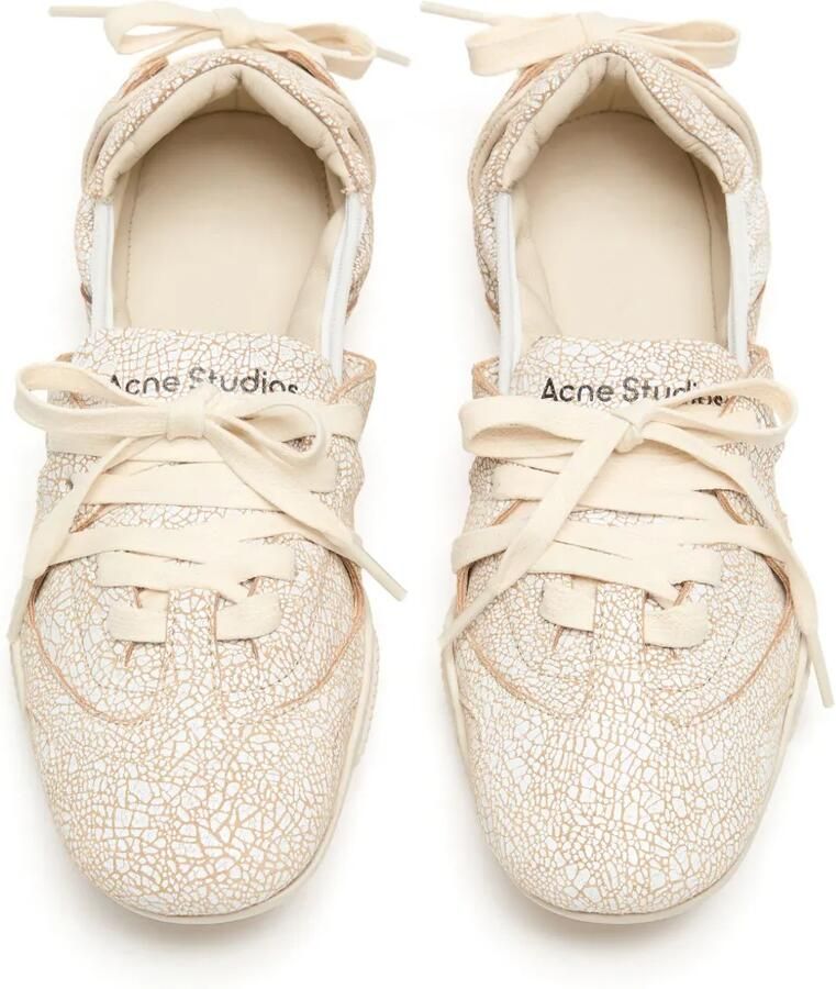 Acne Studios Sneakers met trekkoord aan de achterkant Beige - Foto 2