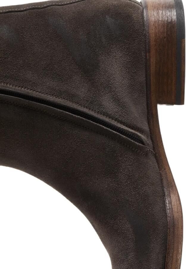 Acne Studios Suède enkellaarzen Grijs - Foto 4