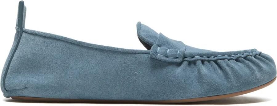 Acne Studios Suède loafers Blauw