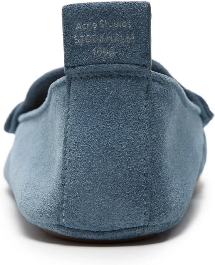 Acne Studios Suède loafers Blauw - Foto 3